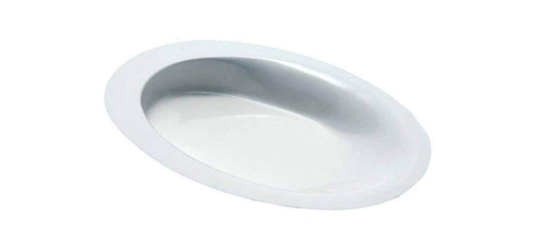 Manoy Performance Health Contoured Plates, Small, Melamine Plate for Users with Limited Motor Function & Homecraft Surround Incurve Plate, Dinning Aid Non Slip Plate Guard for Elderly - NewNest Australia