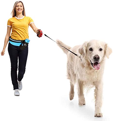 Running Belt Sport Waist Pack/Pouch w/ Water Bottle Holder Hydration Fanny Pack Reflective Stripes Cellphone Storage Earphone hole for Dog walker Hiking Travel Adjustable Women/Men (Black/Camouflage) Black/Camouflage - NewNest Australia