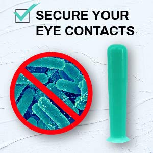 Soft contact lens green inserter remover 1 piece for monthly and daily contact lens suckers from Sports World Vision - NewNest Australia