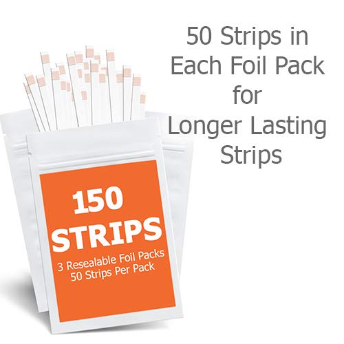 Ketone Keto Urine 150 Test Strips. 3 Resealable Foil Packs of 50 Strips Each. Look & Feel Fabulous on a Low Carb Ketogenic or HCG Diet. Accurately Measure Your Fat Burning Ketosis Levels. - NewNest Australia