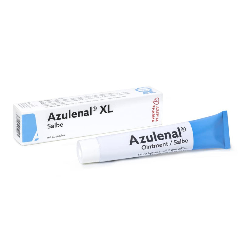 Azulenal Ointment with Guaiazulene | Multipurpose Cream for Nappy Rash, Itches, Cuts, Burns, Wound Repair, & Sore Nipples | Suitable for Use for Babies and Nursing Mothers | Burn Cream (1 x 50 g) 50 g (Pack of 1) - NewNest Australia