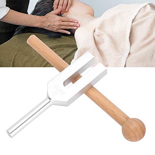 Zjchao 4096Hz High Frequency Tuning Fork, Medical Aluminum Alloy Tuning Fork, High Frequency Tuning Fork With Wooden Hammer And Vibrating Sound Therapy Tool For Flannel Bag - NewNest Australia
