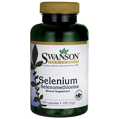 Swanson Selenium (L-Selenomethionine) 100 mcg 300 Capsules - NewNest Australia