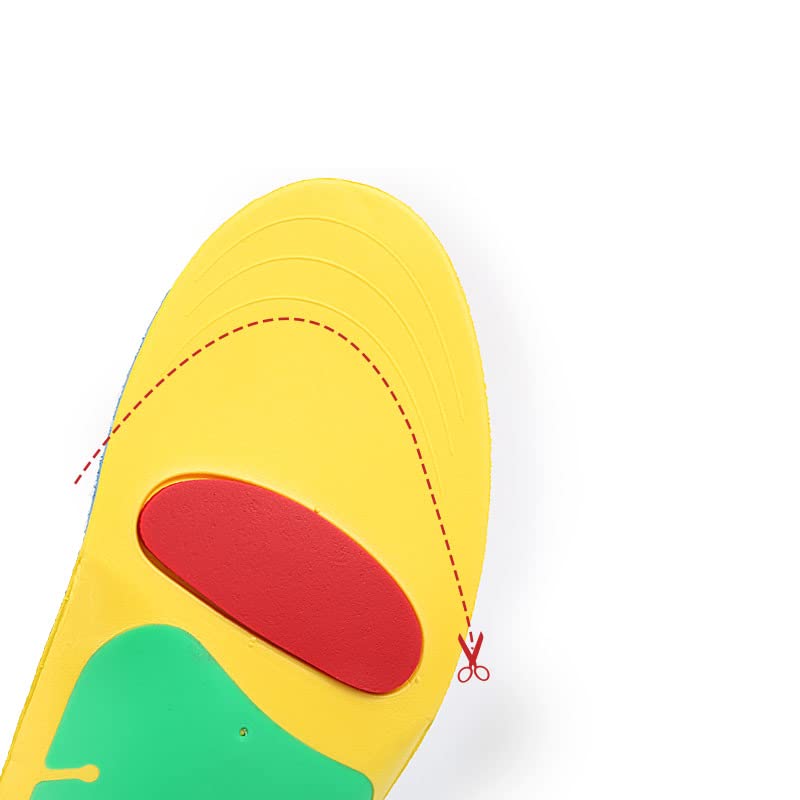 Orthotic Arch Support Shoe Insert Insoles for Plantar Fasciitis Shoe Insoles Inserts-Gel Insoles Shock Absorbing Insoles-Boot Insoles for Flat Feet, Pain Relief for Men and Women Size: S UK (5-7) S (UK5-UK7) - NewNest Australia