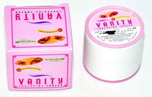 3 Spools Vanity Antibacterial Eyebrow Thread | Facial hair removal | Vanity cotton threads - NewNest Australia