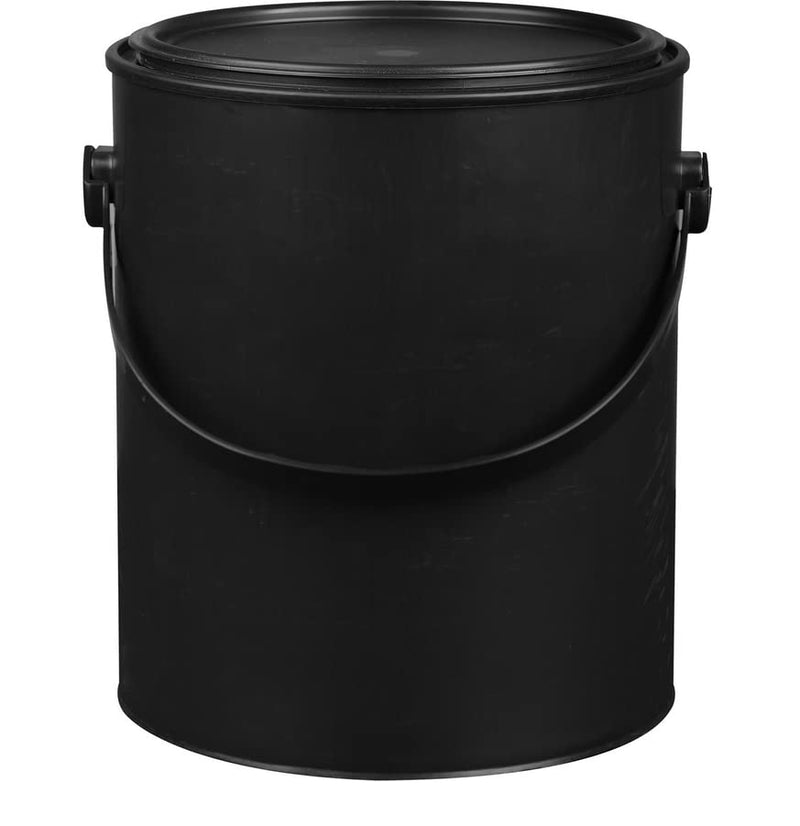 House Naturals 1 Gallon Plastic Paint Bucket can for Paint Storage Black All Plastic Made in USA - NewNest Australia