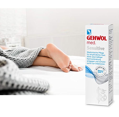 Gehwol Med Sensitive Cream for Foot Skin Moisturizer 75 ml 75 ml (Pack of 1) - NewNest Australia