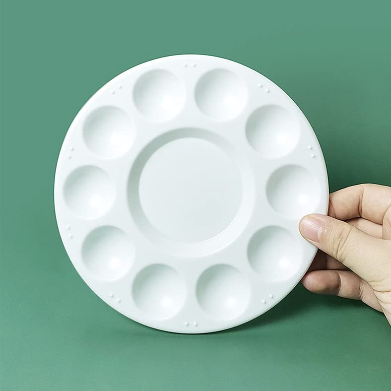 1 Pcs Paint Tray Palette, Paint Palette, White Paint Tray for Kids, Plastic Palette for Paint Supplies - NewNest Australia