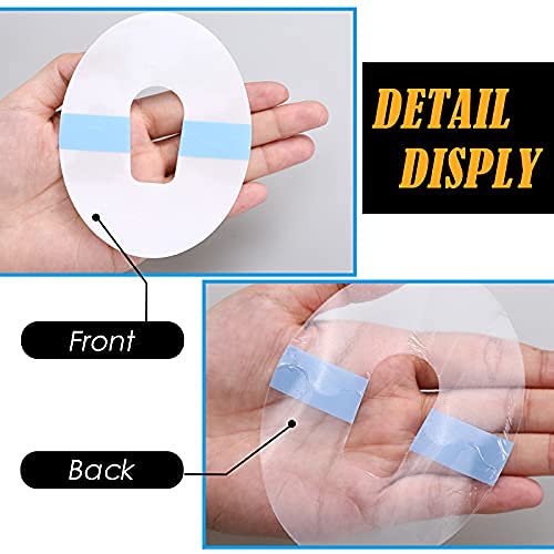 64 Pcs Shower Waterproof Patches Transparent Waterproof G6 Adhesive Patches Clear Sensor Covers Patch for G6 Overpatch Sticker Long Lasting Sweatproof Continuous Glucose Monitor Protection, Pink Blue - NewNest Australia