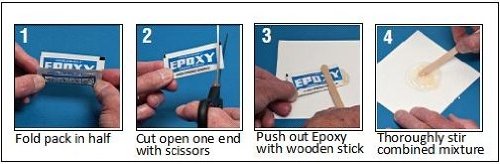 Double Bubble- Red Extra Fast Set Epoxy | 10 Pack 3.5 gram - NewNest Australia