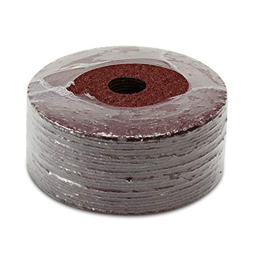 BHA Aluminum Oxide Resin Fiber Sanding and Grinding Discs, 5” x 7/8”, 80 Grit - 25 Pack - NewNest Australia
