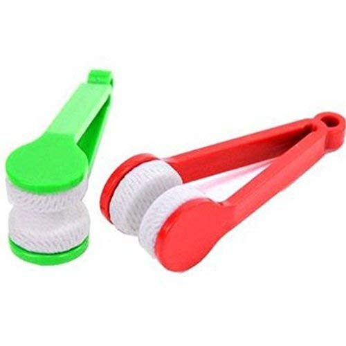 5 Pcs Mini Sun Glasses Eyeglass Microfiber Spectacles Cleaner Soft Brush Cleaning Tool Mini Microfiber Glasses Eyeglasses Cleaner Cleaning Clip (Random Color) - NewNest Australia