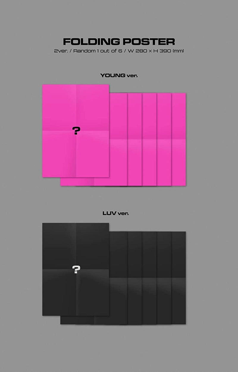 STAYC - Young-LUV.COM [Luv ver.] (2nd Mini Album) Album+Pre Order Limited Benefits+CultureKorean Gift(Decorative Stickers,Photocards) - NewNest Australia