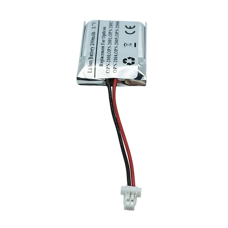 200mAh 3.7V Replacement Battery for Opticon OPN-2000, OPN-2001, OPN-2002, OPN-2004, OPN-2005, OPN-2006 Laser Scanner - NewNest Australia