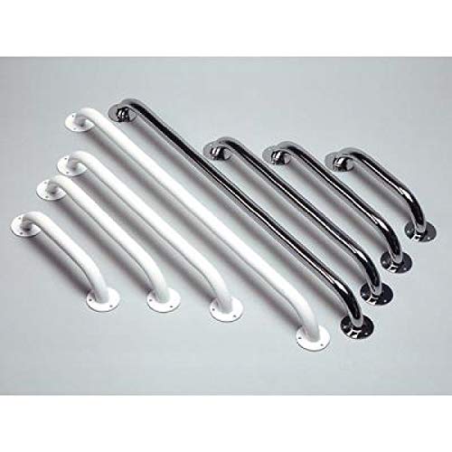Homecraft Steel Ringwood Grab Bar, Safety Rail and Mobility Aid for Bathroom and Shower, Elderly, Handicapped and Disabled User Support, Indoor and Outdoor Attachment , 12" - NewNest Australia