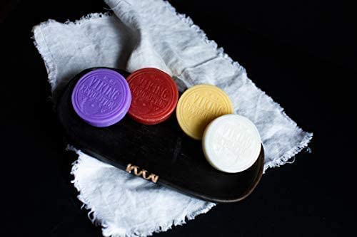 Viking Revolution shaving soap for men - shaving soap for use with shaving brush & bowl for a gentle wet shave, shaving soap, shaving soap set - pack of 4, 70 g each - NewNest Australia