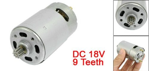 uxcell DC 18V 32000RPM 9 Teeth Shank Gear Motor for Rechargeable Electric Drill - NewNest Australia