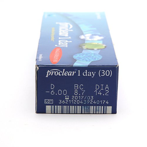 Proclear 1 day, daily lenses soft, 30 pieces / BC 8.7 mm / DIA 14.2 / -2.75 diopters - NewNest Australia