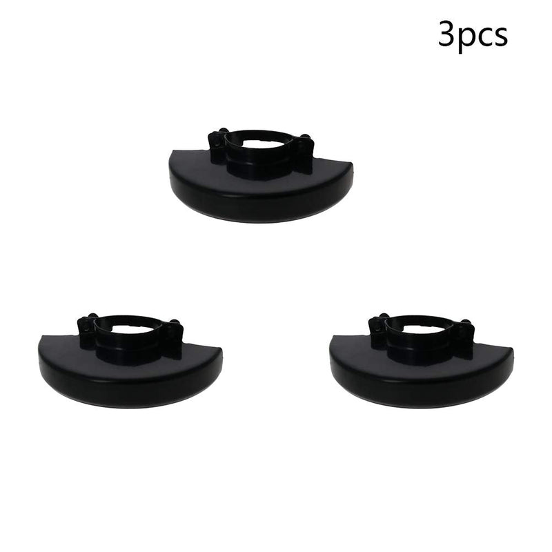 Auniwaig 3pcs 43mm x 120mm Black Angle Grinder Metal Safety Guard Protector Wheel Cover for Electric Angle Grinder Housing for Hitachi 100 Angle Grinder - NewNest Australia