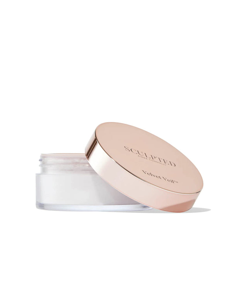 Velvet Veil Setting Powder from Sculpted by Aimee Connolly - Translucent, Travel-Friendly, Talc Free Mineral Powder for Long-Lasting Matte Makeup Finish - NewNest Australia