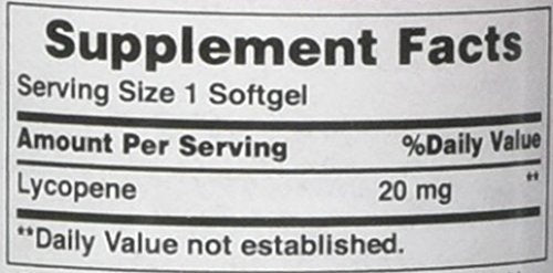 Lycopene 20 Mg, Promotes Prostate and Heart Health, 60 Count by Puritan's Pride - NewNest Australia