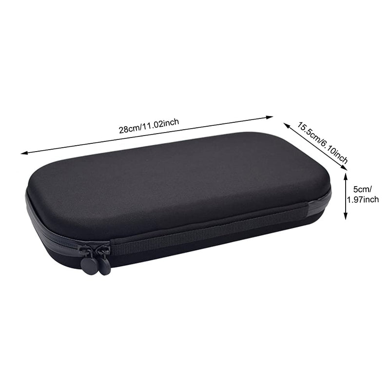 EVA Hard Stethoscope Case, Stethoscope Storage Box, Multi-Function EVA Carry Storage Organizer Box Bag with Extra Mesh Pockets for Small Accessories,Device NOT Included(Black) black - NewNest Australia