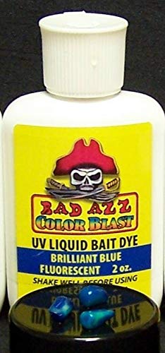 Pro-Cure Bad Azz Color Blast Liquid Bait Dye, 2-Ounce, Brilliant Blue Fluorescent - NewNest Australia
