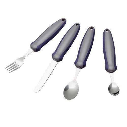 Homecraft Kings Soft Coated Spoon, PVC Utensil, Rubber Spoon, Bite Reflex Solutiion, Flexible Tableware, Eating Disability Kitchenware, Bite-Safe Tablespoon (Eligible for VAT relief in the UK) - NewNest Australia