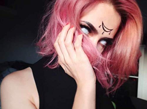 Fxeyez Colored Contact Lenses Halloween White Blind White Pack Of 2 (1 Pair) Without Prescription Easy To Install White Lenses Attention: Only 60% Vision - 2 X Colored White Contact Lenses - NewNest Australia