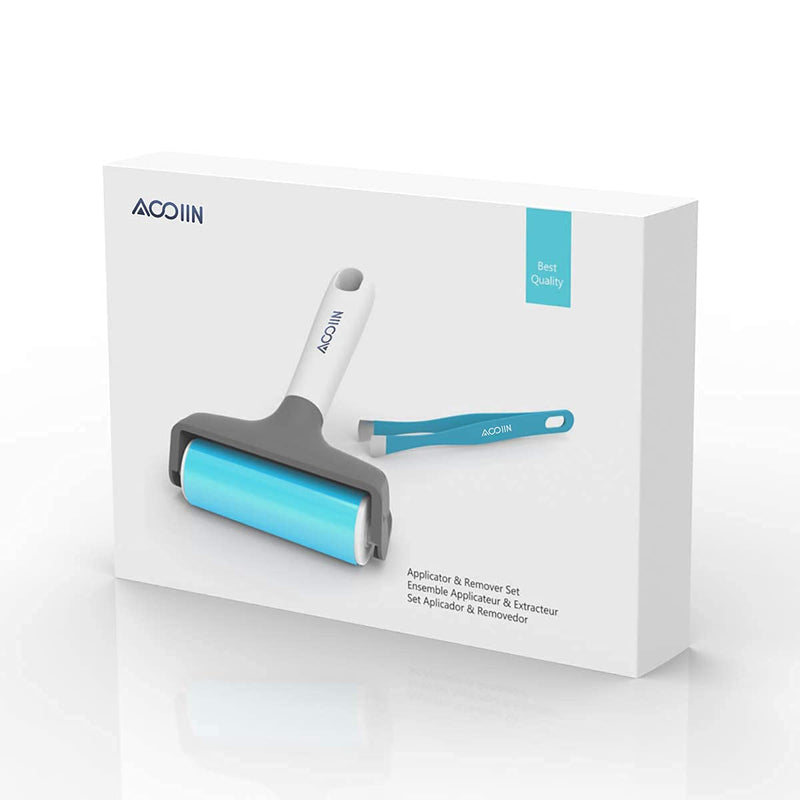AOOIIN Rubber Brayer Roller & Mat Tweezers Remover Tool Set Craft Stamping Brayers for Cricut/Silhouette/Brother and Printmaking - NewNest Australia