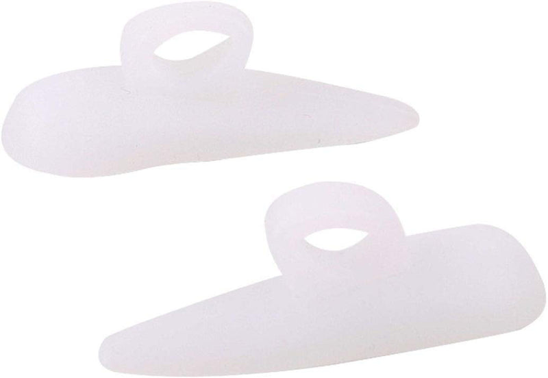 CAREOR 6 Pieces Hammer Toe Cushion - Hammer Toe Gel Pads Corrector & Straightener for Curled, Curved, Claw & Mallet Toe Relief - Right & Left Gel Support Crest Cushion (White) - NewNest Australia