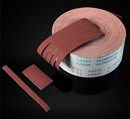 Ready-to-wrap Ready-to-cut 32Ft long by 4" wide Aluminium Oxide Abrasive Sandpaper Sanding Continuous Roll (Grit:240) Grit:240 - NewNest Australia