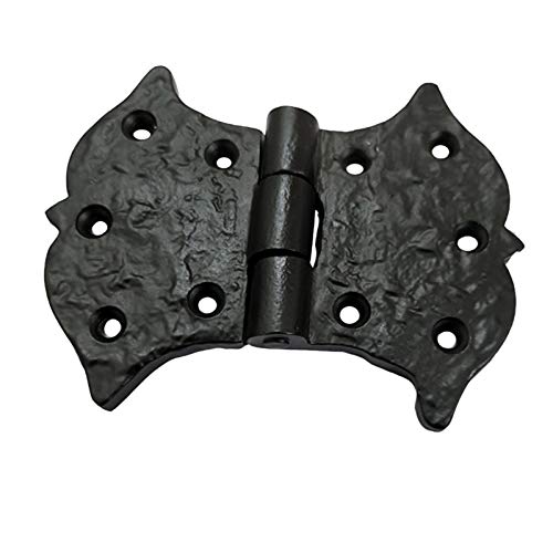 Adonai Hardware "Gamul" Black Antique Iron Butterfly Hinge (2, Matte Black Powder Coated) 3.9 Inch x 2 Pack - NewNest Australia