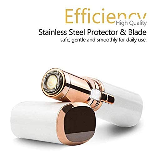 LA Beauty™ Facial Hair Remover for Women, Painless Lady Shaver for Flawless Face Hair Removal, Great for Peach Fuzz, Chin, Upper Lip Hair, Battery Included with Built-in LED Light - NewNest Australia