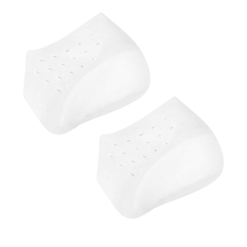 SUPVOX Silicone Raised Insoles Heel Protector Gel Cushion Heel Spur Raise Heel Cushion Heel Sock Foot Care for Women Men 1 Pair (4.5 cm) 4.5 cm - NewNest Australia