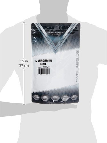 L-Arginine HCL - 1000g powder premium L-arginine hydrochloride - through fermentation - without additives - vegan 1 kg (pack of 1) - NewNest Australia