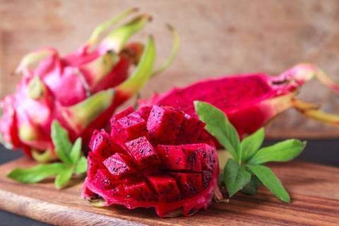 Herbal Magic 100% Pure & Natural Pink Pitaya Powder| Dragon Fruit Powder |Natural Slow Dried |Pink Vegan | Smoothie |Superfood |No Added Sugar or Gluten-100g 100 g (Pack of 1) - NewNest Australia