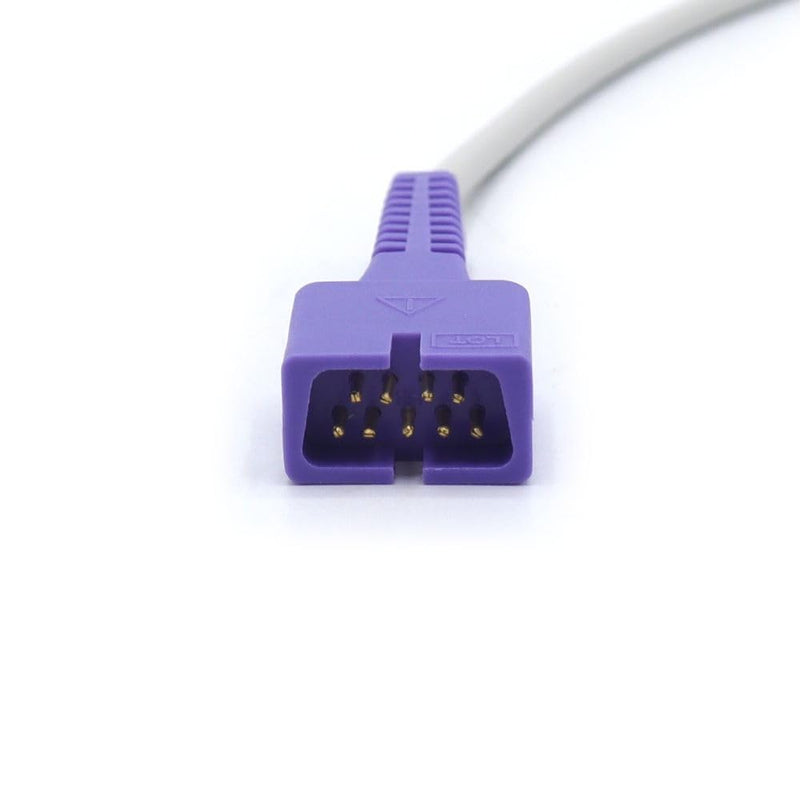 Compatible Nellcor DS100A Spo2 Sensor Adult Finger Clip 3.2ft 9 Pins Connector FDA/CE Approved - NewNest Australia