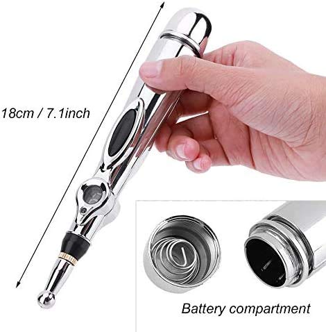 Acupuncture Pen 3-in-1 Electronic Acupuncture Pen for Pain Relief, Powerful Meridian Energy Pulse Massage Pen, Includes Massaging Gel Battery Powered - NewNest Australia