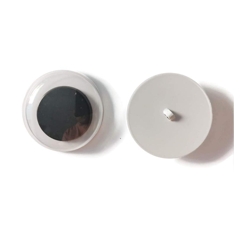 ccHuDE 100 Pcs Sew On Googly Wiggle Eyes Buttons Eyes for DIY Crafts Scrapbooking Sewing 8mm - NewNest Australia