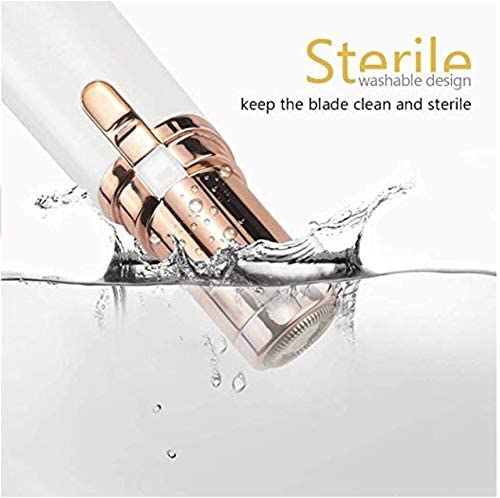 LA Beauty™ Facial Hair Remover for Women, Painless Lady Shaver for Flawless Face Hair Removal, Great for Peach Fuzz, Chin, Upper Lip Hair, Battery Included with Built-in LED Light - NewNest Australia