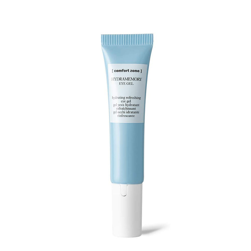 Comfort Zone Hydramemory Hydrating Eye Gel - 15ml Bottle - Rich in Polyphenols - For Tired Eyes and Dark Circles - With Metal Applicator - Refreshing - Suitable for Vegans - Natural Ingredients - NewNest Australia