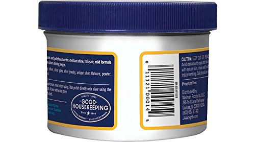 Wright's Silver Cleaner and Polish Cream - 8 Ounce 2 Pack with Polishing Cloth - Ammonia-Free - Gently Clean and Remove Tarnish without Scratching - NewNest Australia