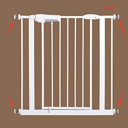 4 Pack 8MM Baby Gate Threaded Spindle Rod, Replacement Hardware Parts Kit for Pet & Dog Pressure Mounted Safety Gates - Extra Long Wall Mounting Accessories Screws Rods Adapter Bolts Black - NewNest Australia