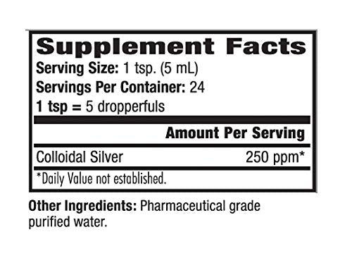 Natural Path Silver Wings Dietary Mineral Supplement, Colloidal Silver, 250 PPM, 4 Fl Oz - NewNest Australia