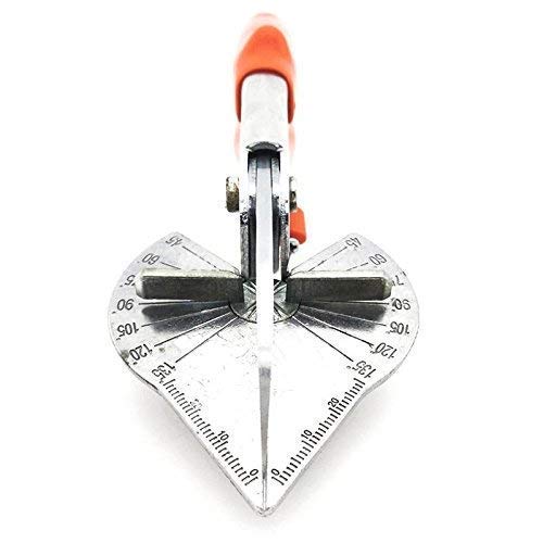 Multi Angle Miter Shear Cutter, 45-135 Degree Adjustable Angle Scissors Trim Shears Hand Tools for Cutting Soft Wood, Plastic, PVC and Other - NewNest Australia