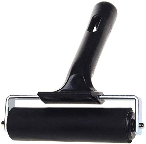 4-Inch Rubber Brayer Roller for Printmaking, Great for Gluing Application Also. (Original Version) 1PCS - NewNest Australia
