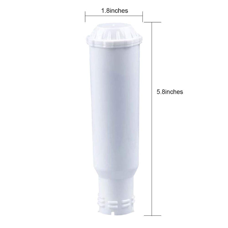 WuYan Water Filter Compatible with Krusps Melitta Aeg Bosch Siemens Neff Gaggenau Nivona Coffee Machine Replacement Water Filter Cartridge (Pack of 3) - NewNest Australia