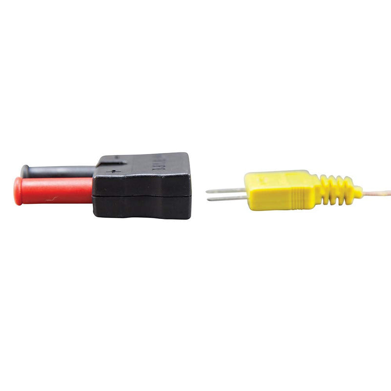 Klein Tools 69142 K Type Thermocouple, High Temperature Thermocouple Measures 32 to 896 Degrees, with Adapter K-Type High Temperature Thermocouple - NewNest Australia