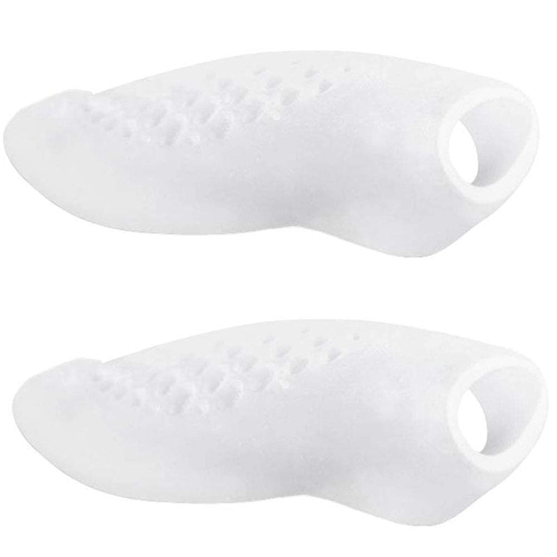 PEDIMEND 2PCS Soft Silicone Gel Toe Protectors - Foot Care - Bunions Corrector - Big Toe Cap - Toe Separator - Pinky Toe Protection - Toe Separator - for Men & Women (Pinky Toe Separator) Pinky Toe Separator - NewNest Australia